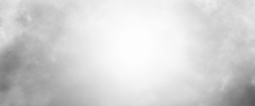 White paper background illustration with soft white vintage or antique distressed texture on borders in light pale white or beige color, elegant solid plain white background with faint marbled sponge.