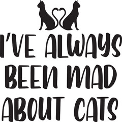 Cat SVG And T-Shirt Design