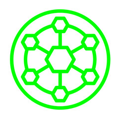 symbol on white background