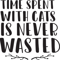 Cat SVG And T-Shirt Design