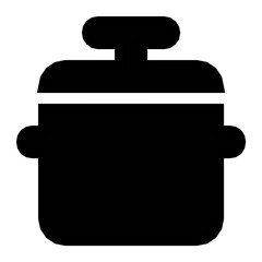 Cooking Pot Vector Icon