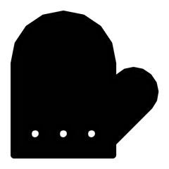 Mitten Vector Icon