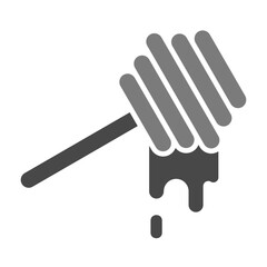 Honey Dip Greyscale Glyph Icon