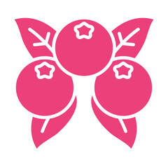 Berries Multicolor Glyph Icon