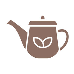 Teapot Multicolor Glyph Icon