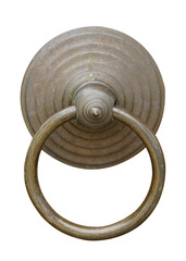 Door Knock handle brass material vintage.