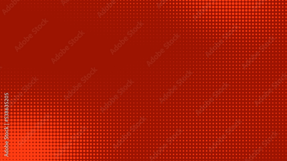 Poster dots halftone red purple color pattern gradient texture with technology digital background. dots pop