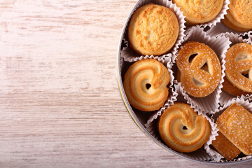 Assorted butter cookies