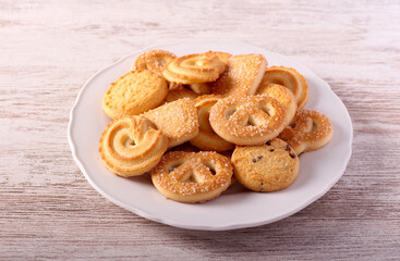 Assorted butter cookies