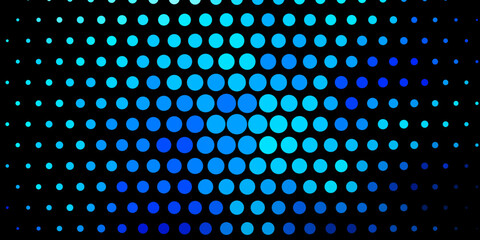 Dark BLUE vector layout with circles.