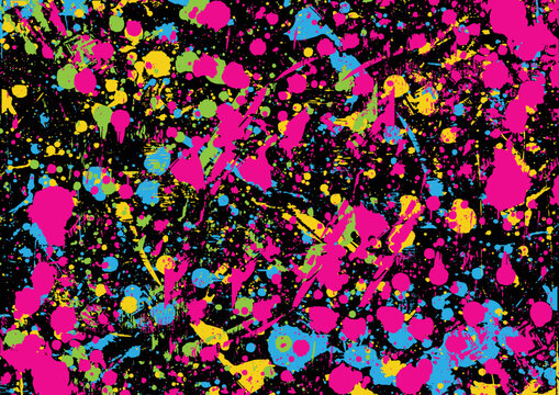 abstract vector paint color and splashes style. pattern splatter design background. illustration vector design.