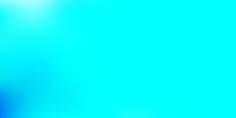 Light blue, green vector abstract blur pattern.