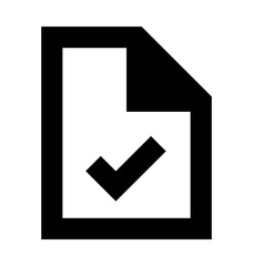 Checklist Vector Icon 