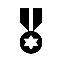 Star Medal Vector Icon 