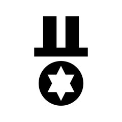 Star Medal Vector Icon 