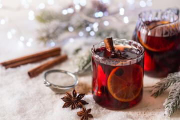 glass of Mulled wine