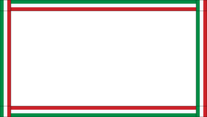 Italy Flag Frame