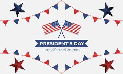 happy united states president's day background compatible with the same theme