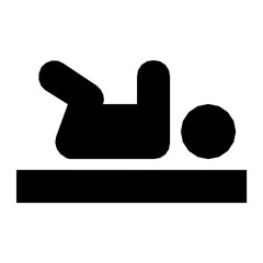 Newborn Baby Vector Icon 