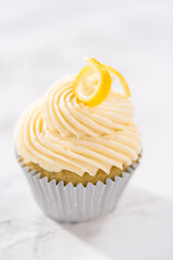 Lemon cupcakes