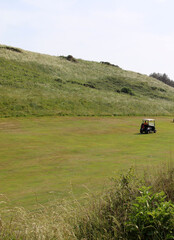 Naklejka premium Paysage / Etretat / Normandie / golf