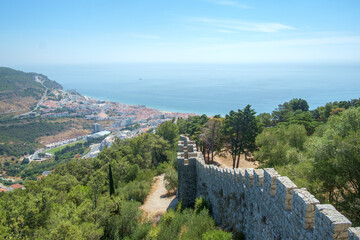 View of Sesimbra from the Moorish Castle - 538652426