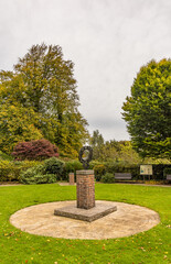 Obraz premium Autumn in Carnfunnock Country Park, Chaine Wood, Maze and Gardens, Drains Bay, Larne, County Antrim