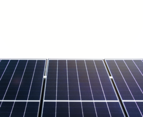 Renewable energy system with group solar panels