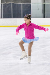 Fototapeta premium Figure skating practice