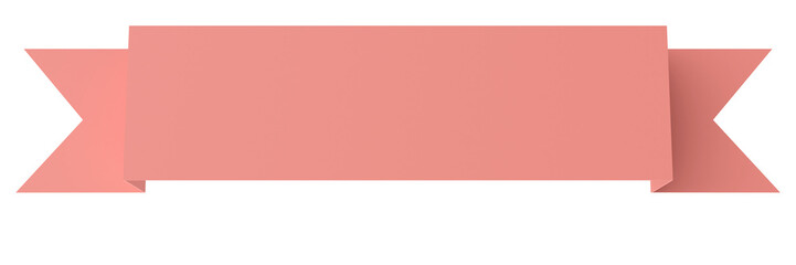 Obraz premium Ribbon. Header background. 3D illustration.