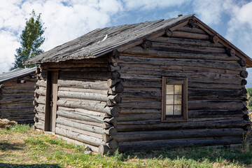 old log cabin