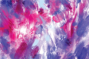 abstract background with colorful brush strokes