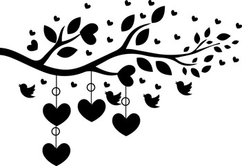 branch love tree