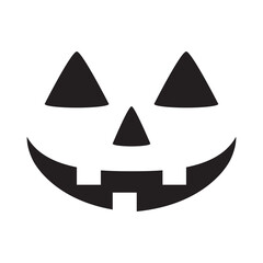 Fototapeta premium Halloween eyes vector icon isolated on white background