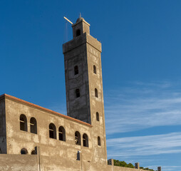 Fototapeta premium minaret of the mosque in Morocco
