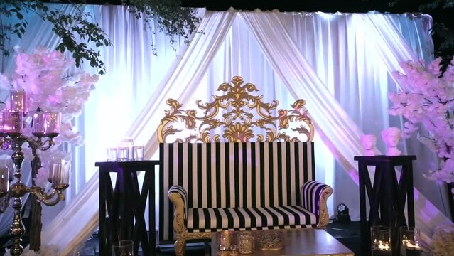 Wedding day event organization table setting decor. luxury event.