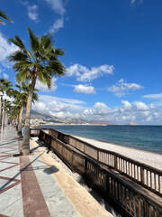 Obraz premium Boulevard in Albir
