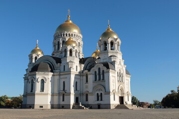 Fototapeta na wymiar Novocherkassk Holy Ascension Cathedral