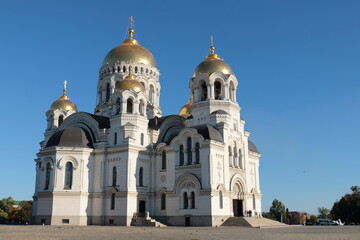 Fototapeta na wymiar Novocherkassk Holy Ascension Cathedral 