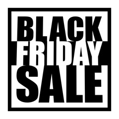 Black Friday Sale Sign