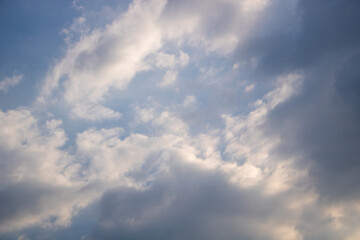 Obraz premium blue sky with clouds