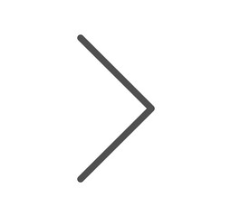 Arrow icon outline and linear vector.
