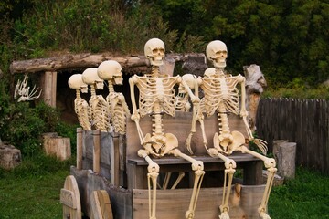 Traveling skeletons