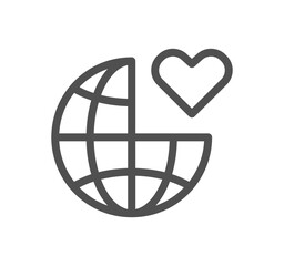 Health icon outline and linear vector.
