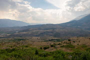 Fototapeta na wymiar Paysage d'Albanie