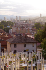 Sarajevo dans la brume