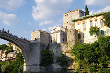 Fototapeta na wymiar Pont de pierre de Mostar