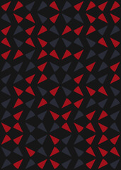 Fototapeta premium Abstract Geometric Pattern generative computational art illustration