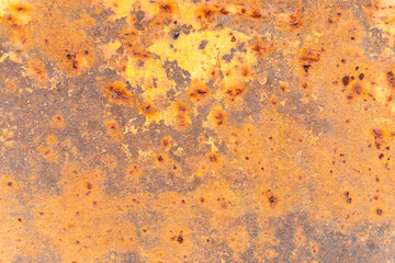 orange rusty metal surface