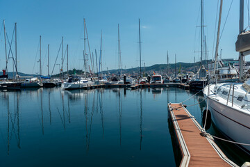 embarcadero puerto marítimo vigo